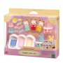 Sylvanian Families Set de inicio Trillizos - set de juego con accesorios de cuidado del bebé