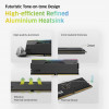 Kit de memoria RAM KLEVV CRAS V RGB 32GB (2x16GB) DDR5 6000MHz CL30