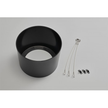 Set de suspensión Yamaha PK-C4B para altavoces de techo VXC2F, Negro