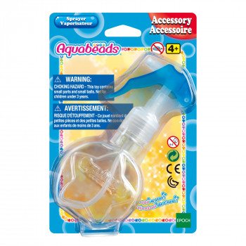 Frasco pulverizador Aquabeads EPOCH - aplicador de agua creativo para manualidades con cuentas, plástico duradero, a partir de 4 años