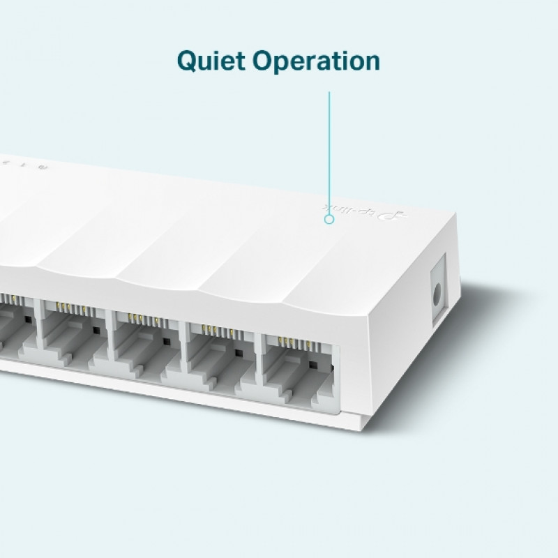 TP-Link TL-LS1008 Switch de red de sobremesa de 8 puertos 10/100Mbps
