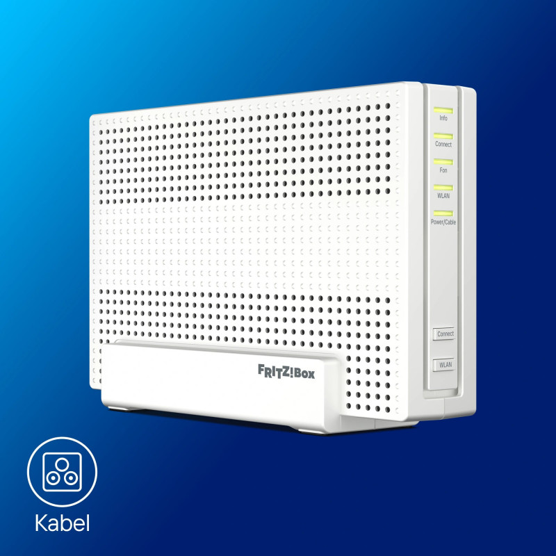 AVM FRITZ!Box 6690 Pro Cable – Router de cable DOCSIS 3.1 con Wi-Fi 6, 2.5 GbE, Mesh, DECT