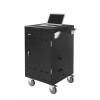 Carro para portátiles LEBA Flex 24 para 24 portátiles de hasta 15,6 inch - gris claro/antracita