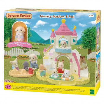Set de juego de arenero y piscina de guardería Sylvanian Families