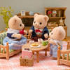 Familia de osos galleta Sylvanian Families - 4 figuras coleccionables