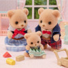 Familia de osos galleta Sylvanian Families - 4 figuras coleccionables