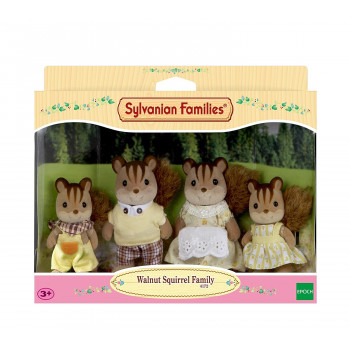 Epoch Sylvanian Families set de figuras familia de ardillas Walnut