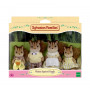Epoch Sylvanian Families set de figuras familia de ardillas Walnut