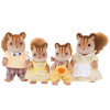 Epoch Sylvanian Families set de figuras familia de ardillas Walnut