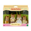 Epoch Sylvanian Families set de figuras familia de ardillas Walnut