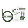 PanzerGlass Racing cable USB-C a USB-C de 60W 1,2 m Verde