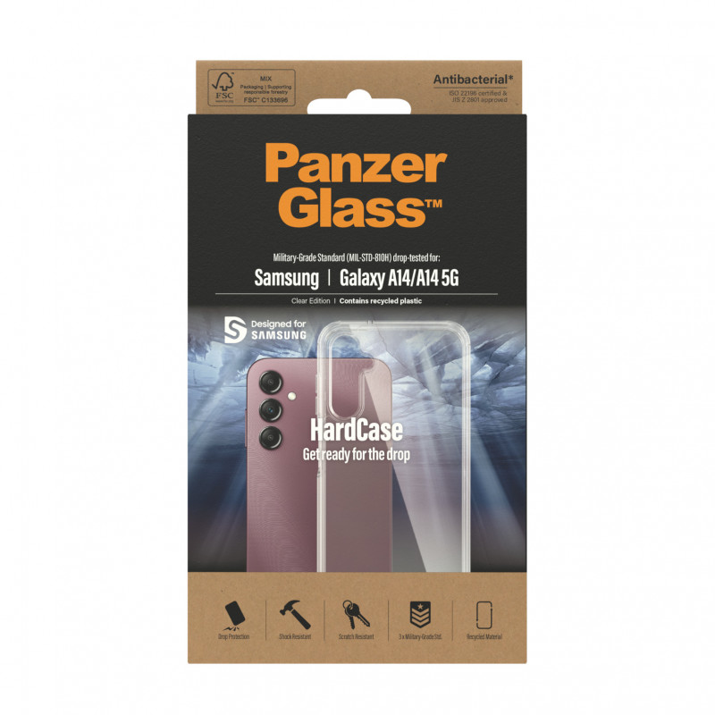 PanzerGlass ClearCase funda protectora transparente para Samsung Galaxy A14 5G