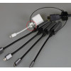 VIVOLINK PROADRING - abrazadera de fijación para carril DIN para adaptadores Delock, negra