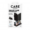 PANZERGLASS CARE Funda cartera con soporte para Samsung Galaxy A27 5G, Transparente