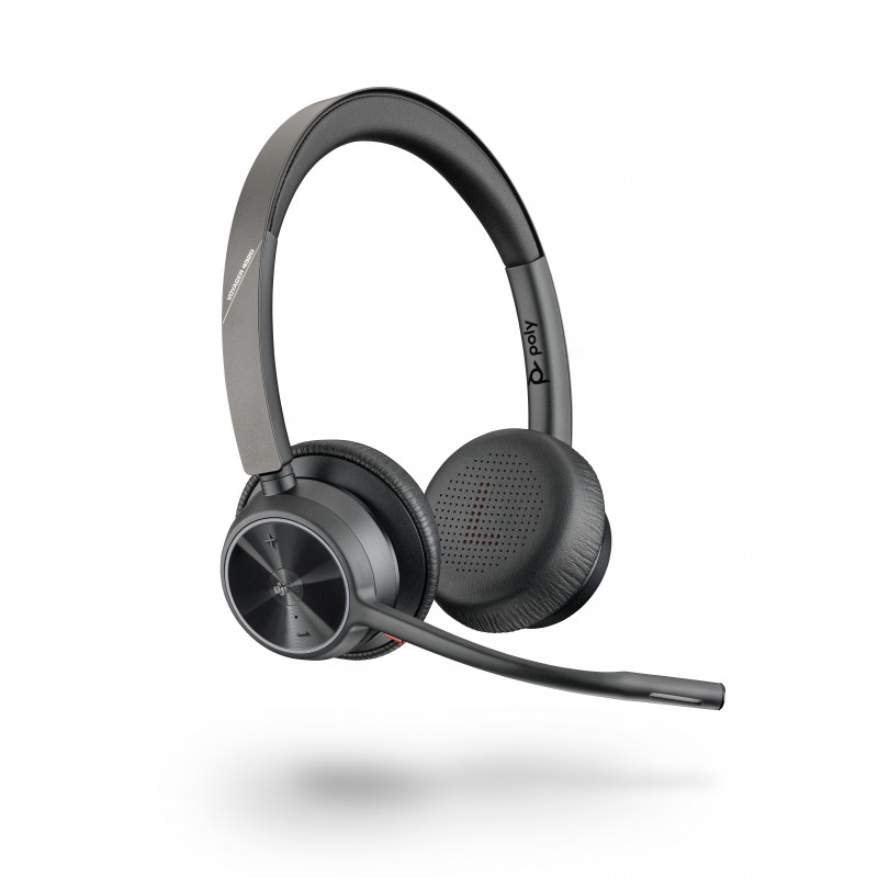 Plantronics Voyager 4320 UC V4320-M C, USB-A, negro
