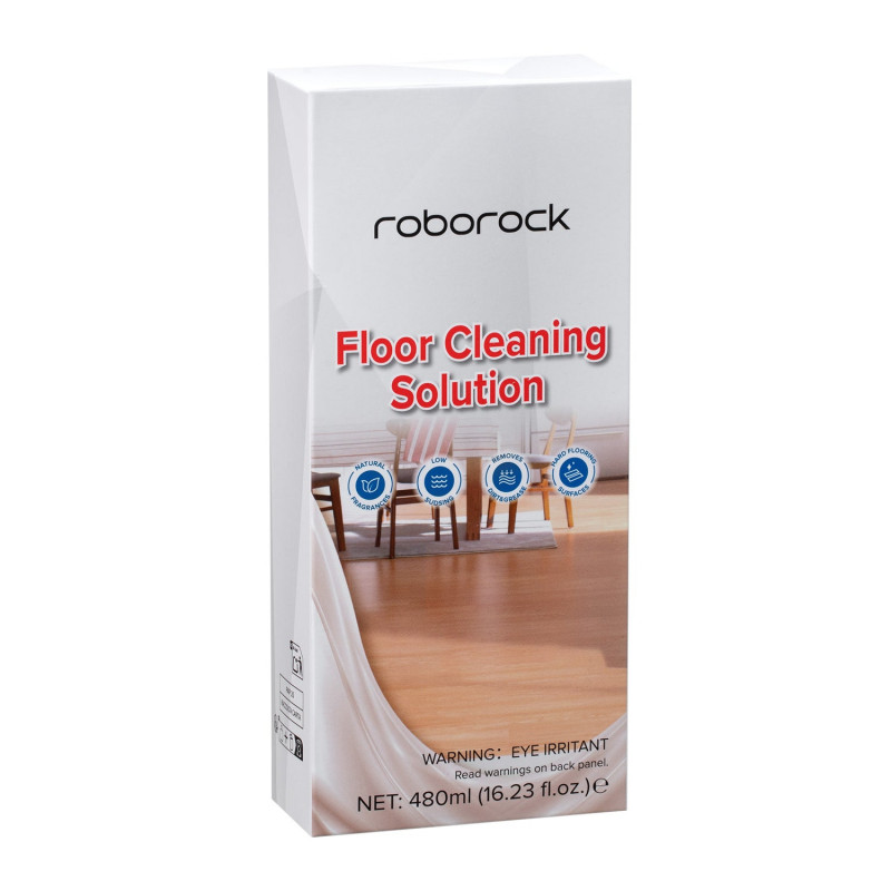 Roborock limpiador de suelos para robots aspirador, 2 x 480 ml, concentrado, sin rayas, biodegradable