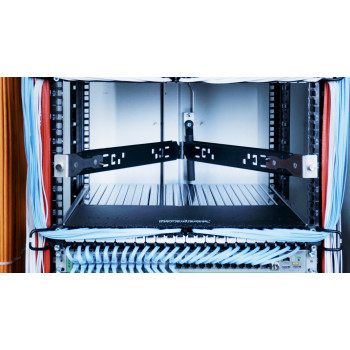 PATCHBOX Setup.exe Herramienta de montaje en rack para dispositivos de 19 pulgadas, Negro