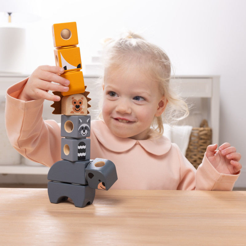 Melissa & Doug Blockables Set Amigos del bosque