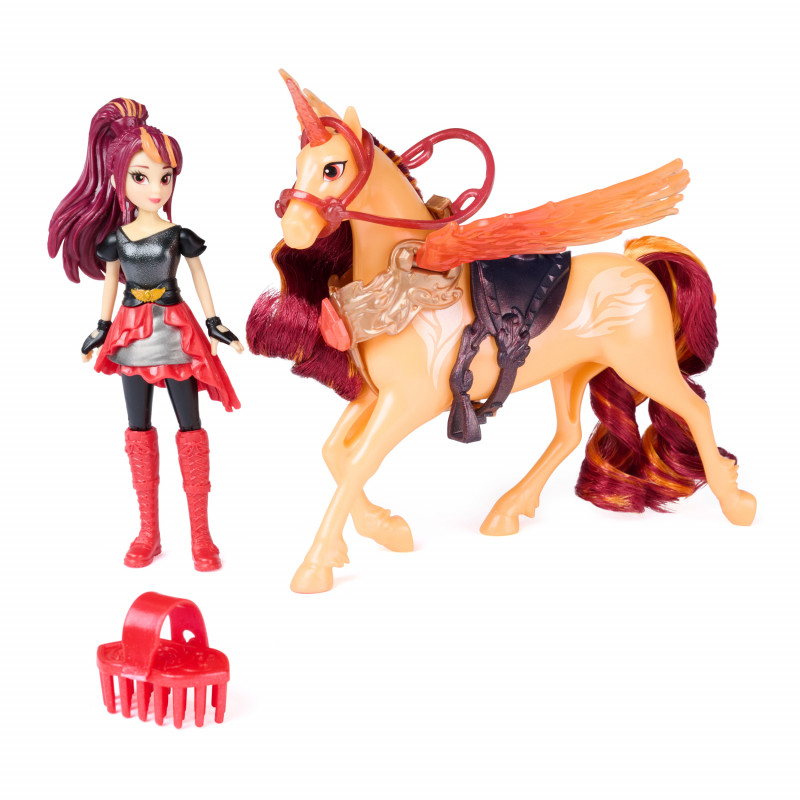 Spin Master Unicorn Academy - Wing Magic Valentina & Cinder Set de juego