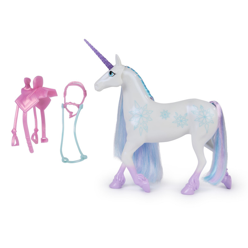 Spin Master Unicorn Academy - set de figuras Glacier unicornio y jinete Ava