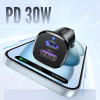 UGREEN EC305 Cargador de pared 30W USB-C + USB-A PD 3.0 PPS Quick Charge 3.0 negro