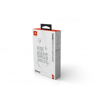 JBL Tune 215BT auriculares inalámbricos in-ear con banda para el cuello - Blanco