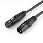 UGREEN 20710B Cable XLR hembra a macho para micrófono 2m negro
