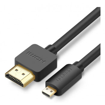 UGREEN HD127 Cable Micro-HDMI a HDMI 4K 3D 1m negro