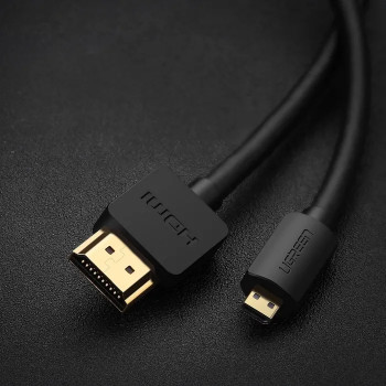 UGREEN HD127 Cable Micro-HDMI a HDMI 4K 3D 1m negro