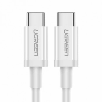 UGREEN US264 Cable USB-C a USB-C 60W PD 1,5m blanco