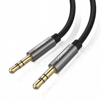 Cable de audio AUX de 3,5 mm UGREEN 5 m Negro