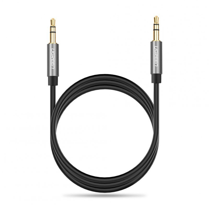 Cable de audio AUX de 3,5 mm UGREEN 5 m Negro