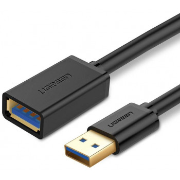 Cable de extensión USB 3.0 UGREEN 1,5 m Negro