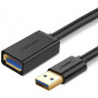 Cable de extensión USB 3.0 UGREEN 1,5 m Negro