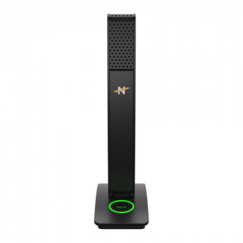 Neat MIC-1010-01 Micrófono de condensador USB con patrón cardioide, monitorización por auriculares, silenciamiento, trípode de mesa