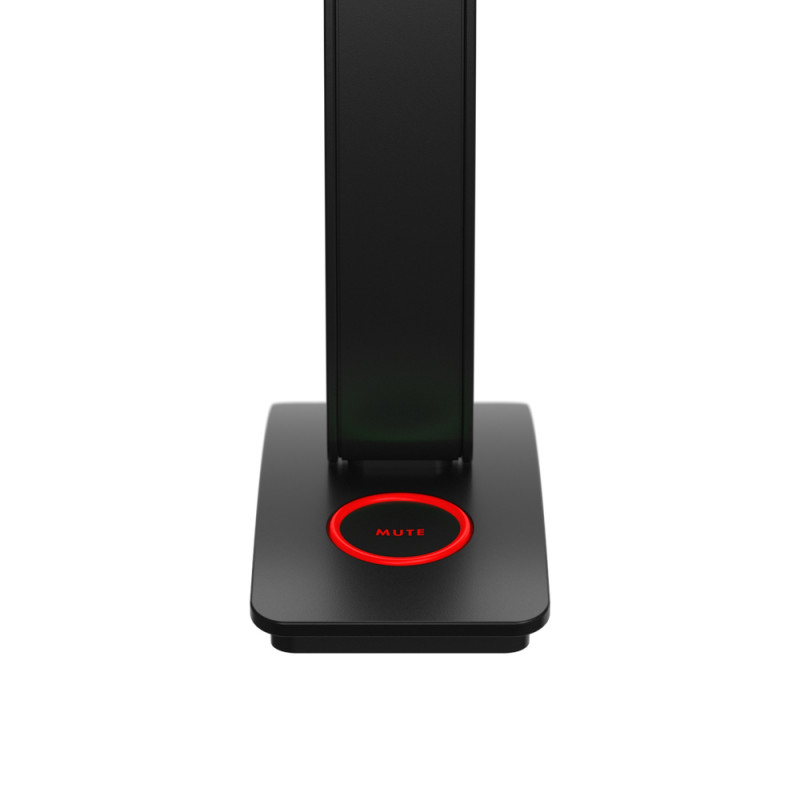 Neat MIC-1010-01 Micrófono de condensador USB con patrón cardioide, monitorización por auriculares, silenciamiento, trípode de mesa