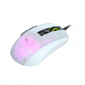 Ratón gaming con cable Roccat Burst Pro, 16000 dpi, 68 g, blanco (ROC-11-746)