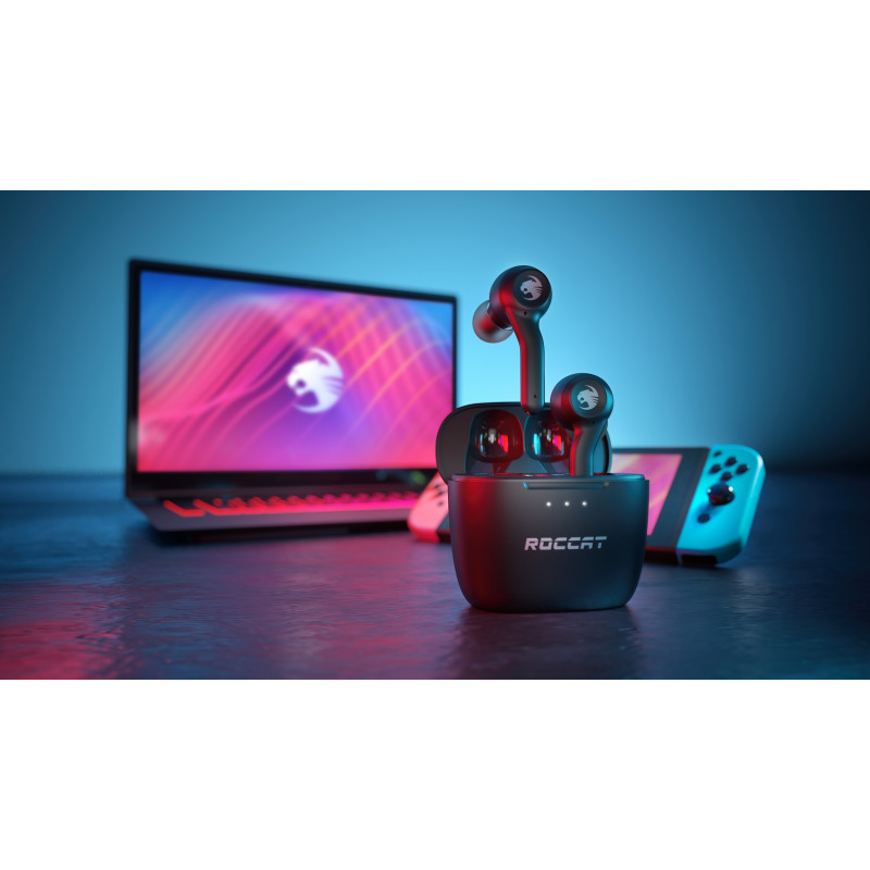 Roccat Syn Buds Air auriculares True Wireless, Bluetooth 5.1, negro (ROC-14-102-02)