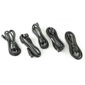 Zebra cable de alimentación BS 1363 a IEC C13, 240V, 1,8m, pack de 5