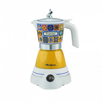 Ariete Moka Positano Electric Moka Pot 1358PO, Negro