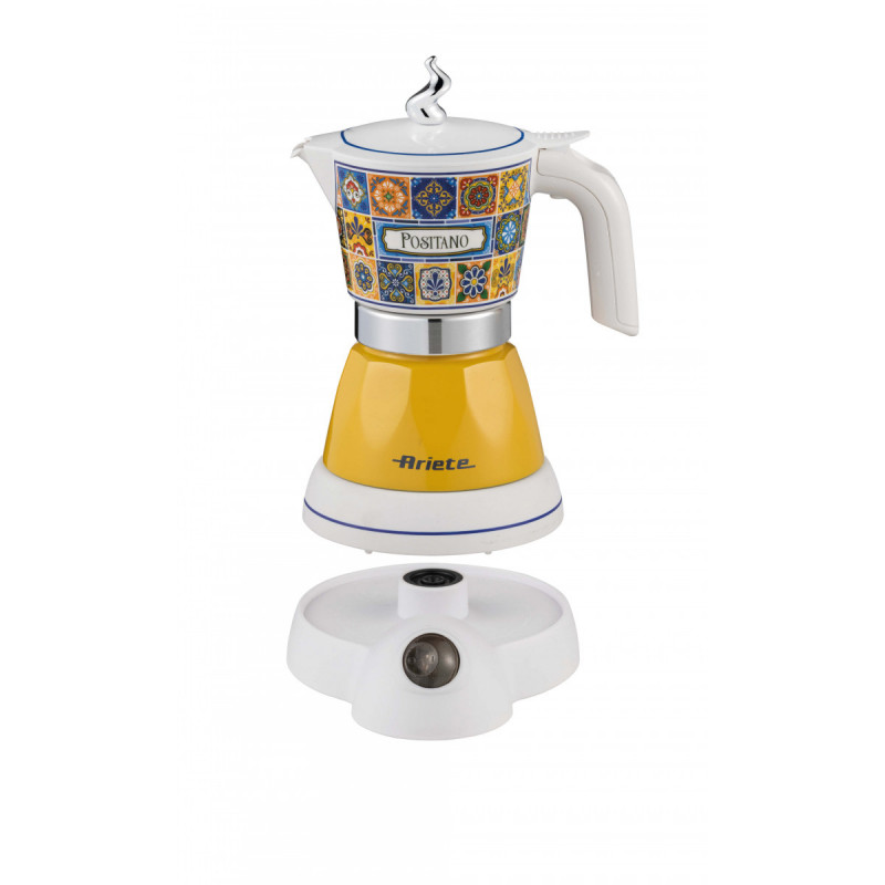Ariete Moka Positano Electric cafetera moka eléctrica 1358PO, negra