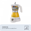 Ariete Moka Positano Electric cafetera moka eléctrica 1358PO, negra