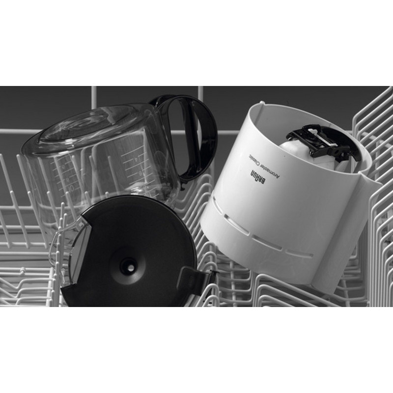Braun KF 47/1 WH cafetera de filtro, 1000 W, blanca