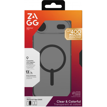 ZAGG Santa Cruz Snap funda para iPhone Air - negro medianoche