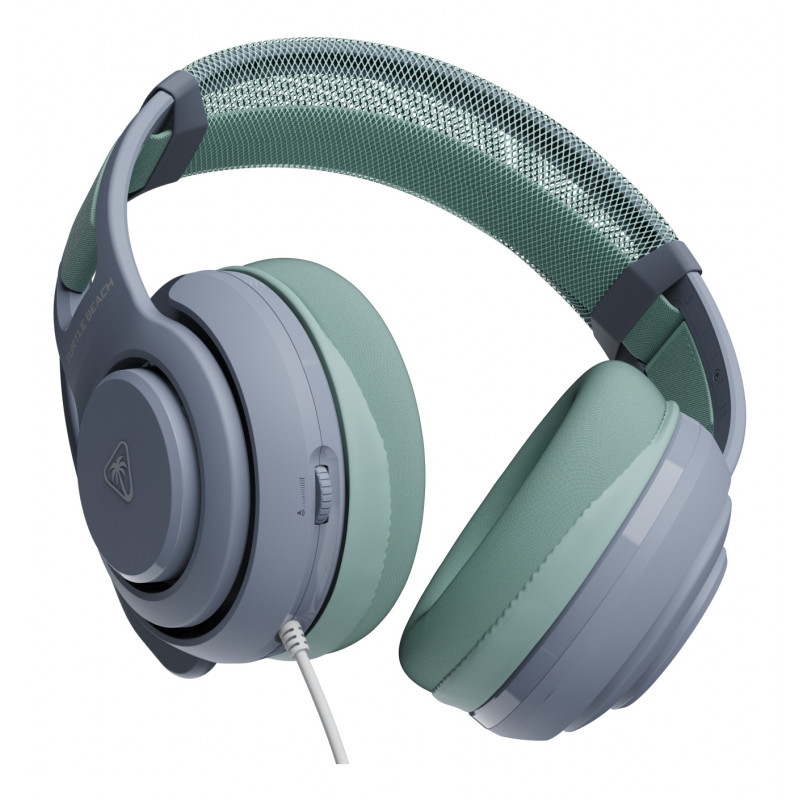 Auriculares gaming con cable multiplataforma Turtle Beach Atlas 200 MultiPlatform, Seafoam Breeze (TBS-6001-25)