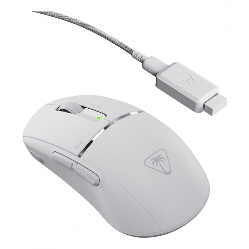 Ratón inalámbrico Turtle Beach Burst II Pro, blanco (TBM-2102-15)