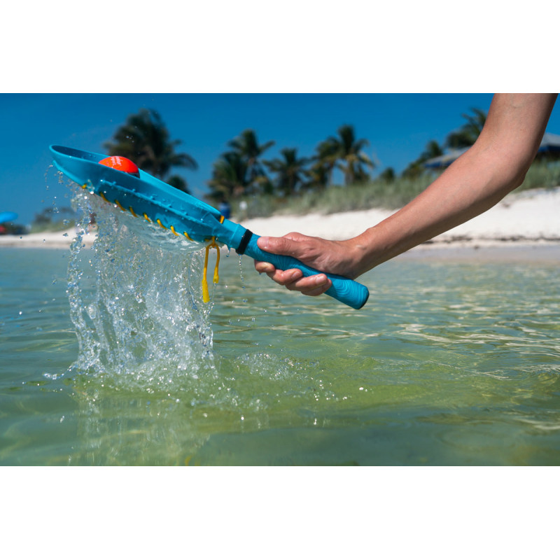 Waboba Mini Lacrosse Set – stick y pelota de lacrosse acuático, azul