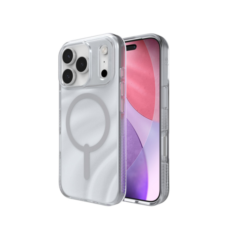 ZAGG Milan Snap funda para Apple iPhone 17 Pro - Glitzer-Wirbel