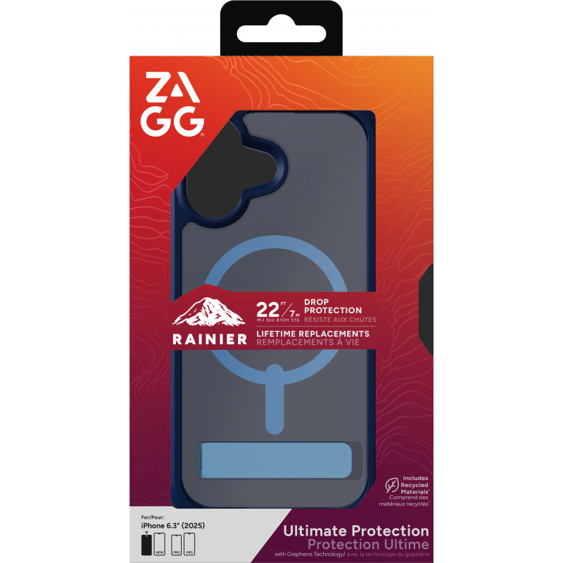 ZAGG Rainier Snap funda para iPhone 17 - Cobalt Horizon