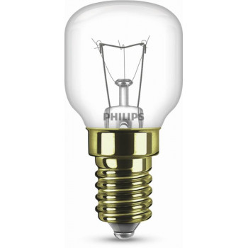 Philips PHI App 40W E14 230-240V T29 Lámpara de horno forma de pera